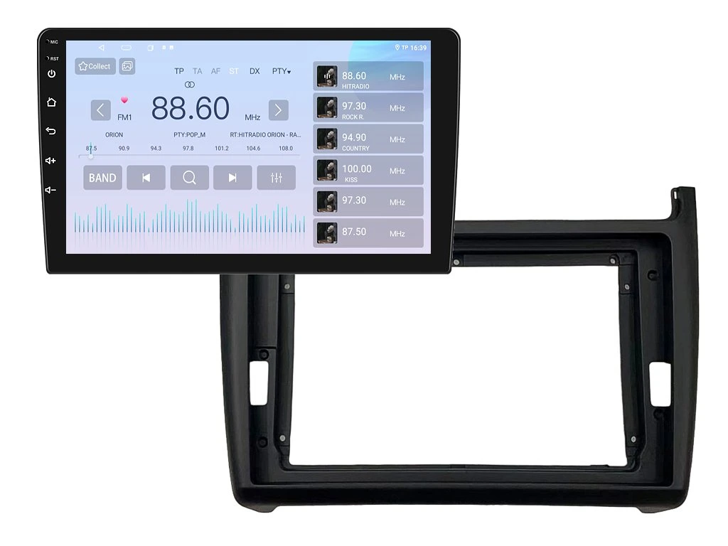 ISUDAR 2DIN AUTORÁDIO T68B-IEV08 ANDROID, VOLKSWAGEN POLO