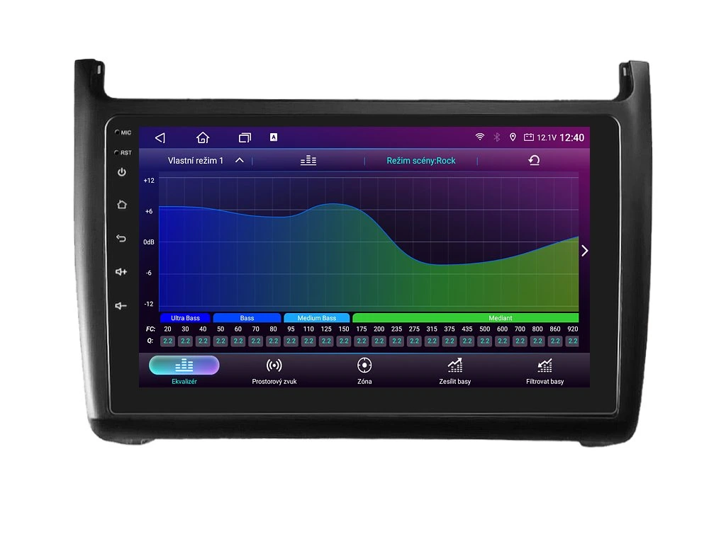 ISUDAR 2DIN AUTORÁDIO T72-IEV121 ANDROID, VOLKSWAGEN POLO