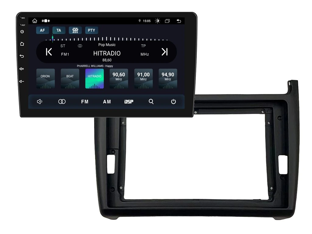 XTRONS 2DIN AUTORÁDIO IAP12-XEV06 ANDROID, VOLKSWAGEN POLO