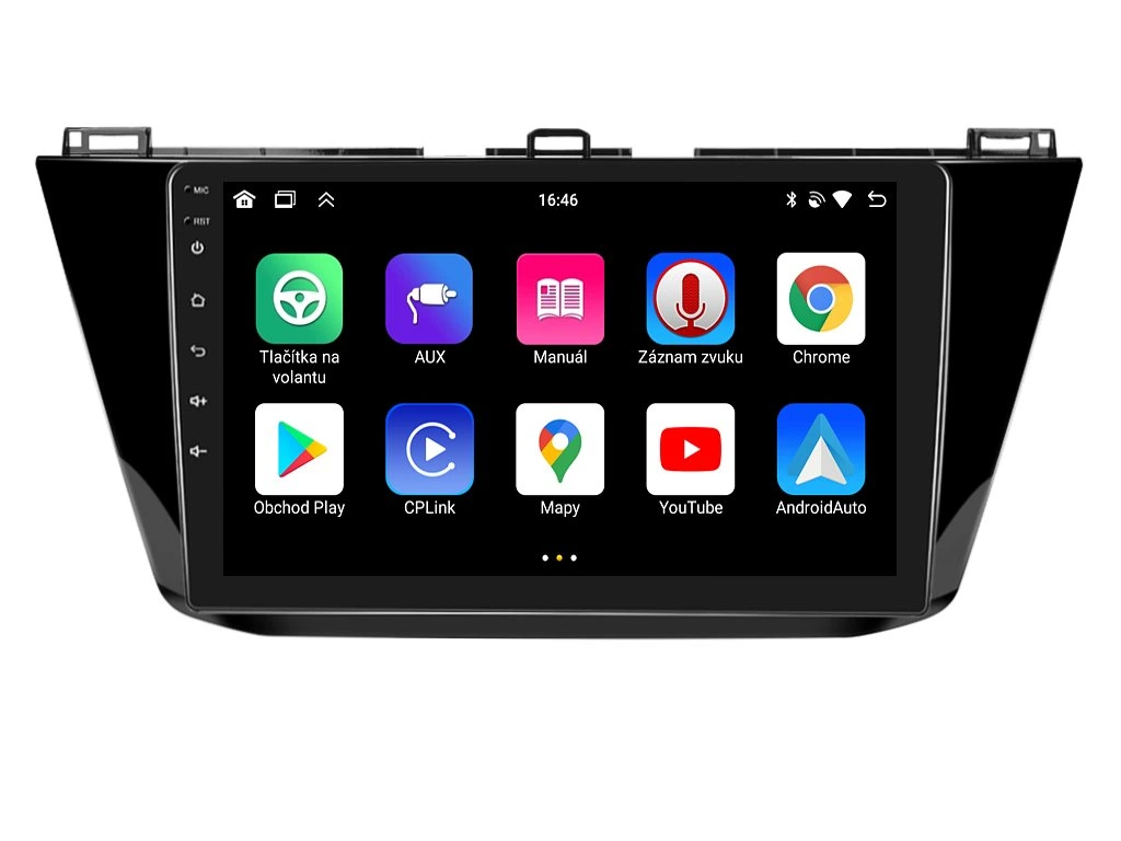 BMODE 2DIN AUTORÁDIO BEV22 ANDROID, VOLKSWAGEN TIGUAN II