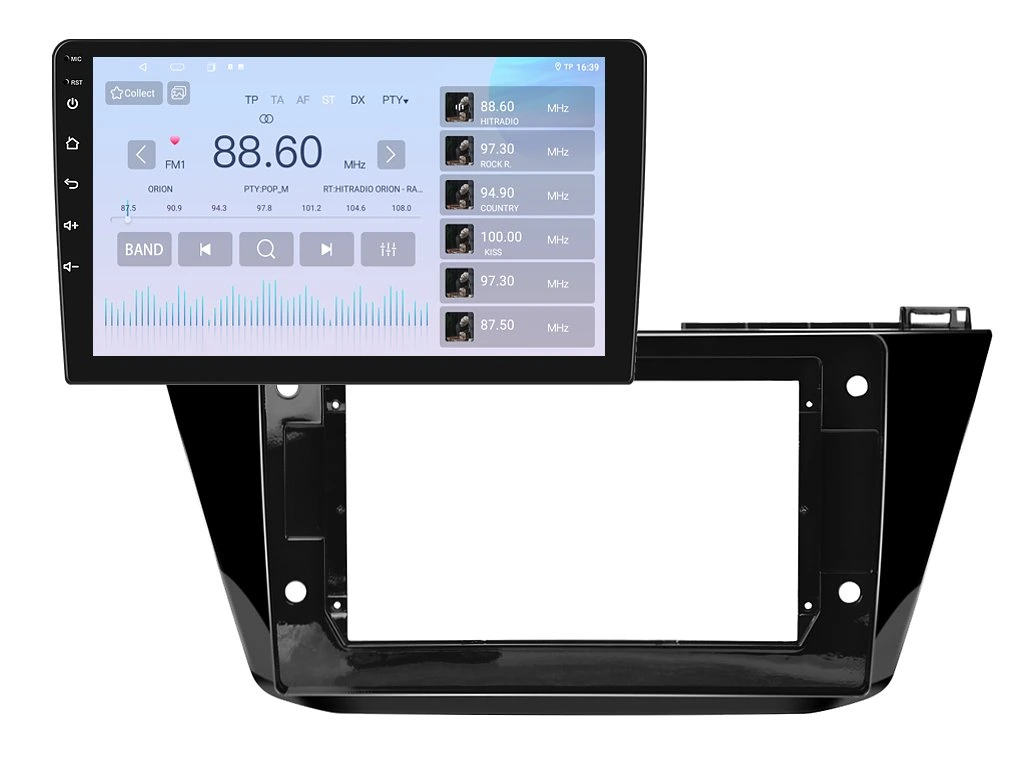 ISUDAR 2DIN AUTORÁDIO T68B-IEV18 ANDROID, VOLKSWAGEN TIGUAN II
