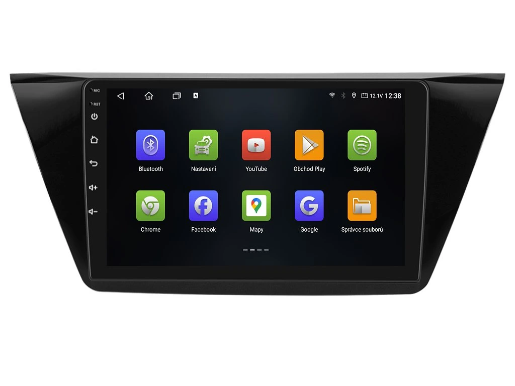 ISUDAR 2DIN AUTORÁDIO T72-IEV61 ANDROID, VOLKSWAGEN TOURAN II
