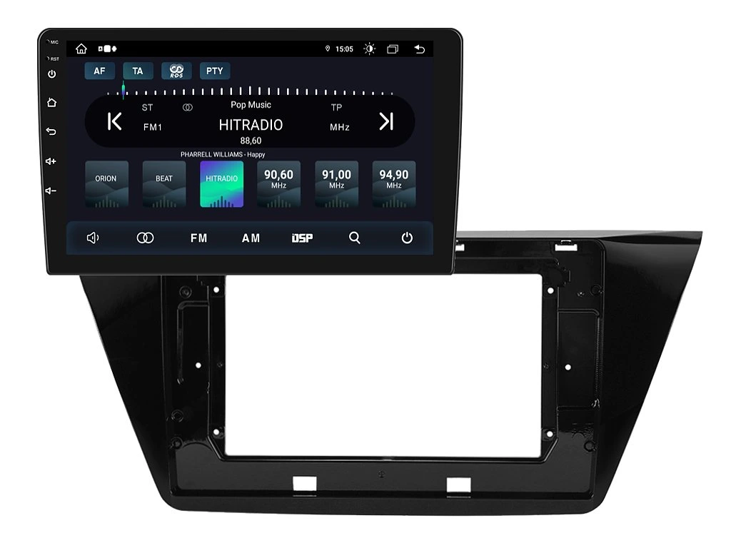 XTRONS 2DIN AUTORÁDIO IAP12-XEV48 ANDROID, VOLKSWAGEN TOURAN II