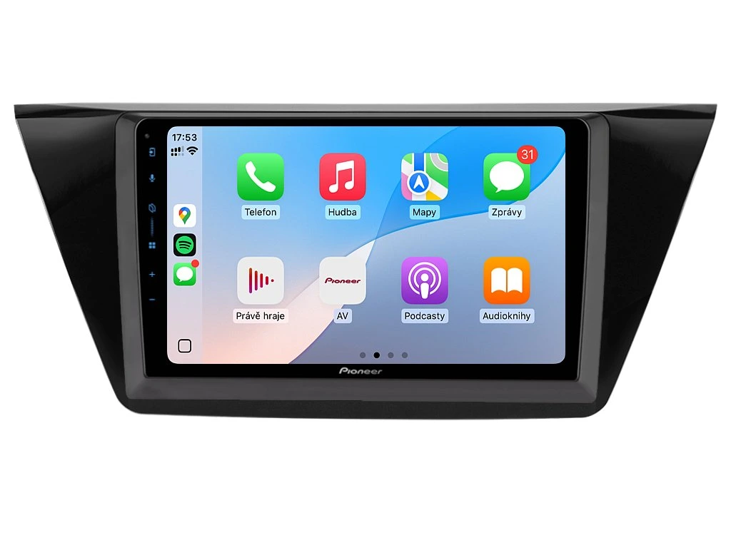 PIONEER 2DIN AUTORÁDIO SPH-PF97BT, VOLKSWAGEN TOURAN II