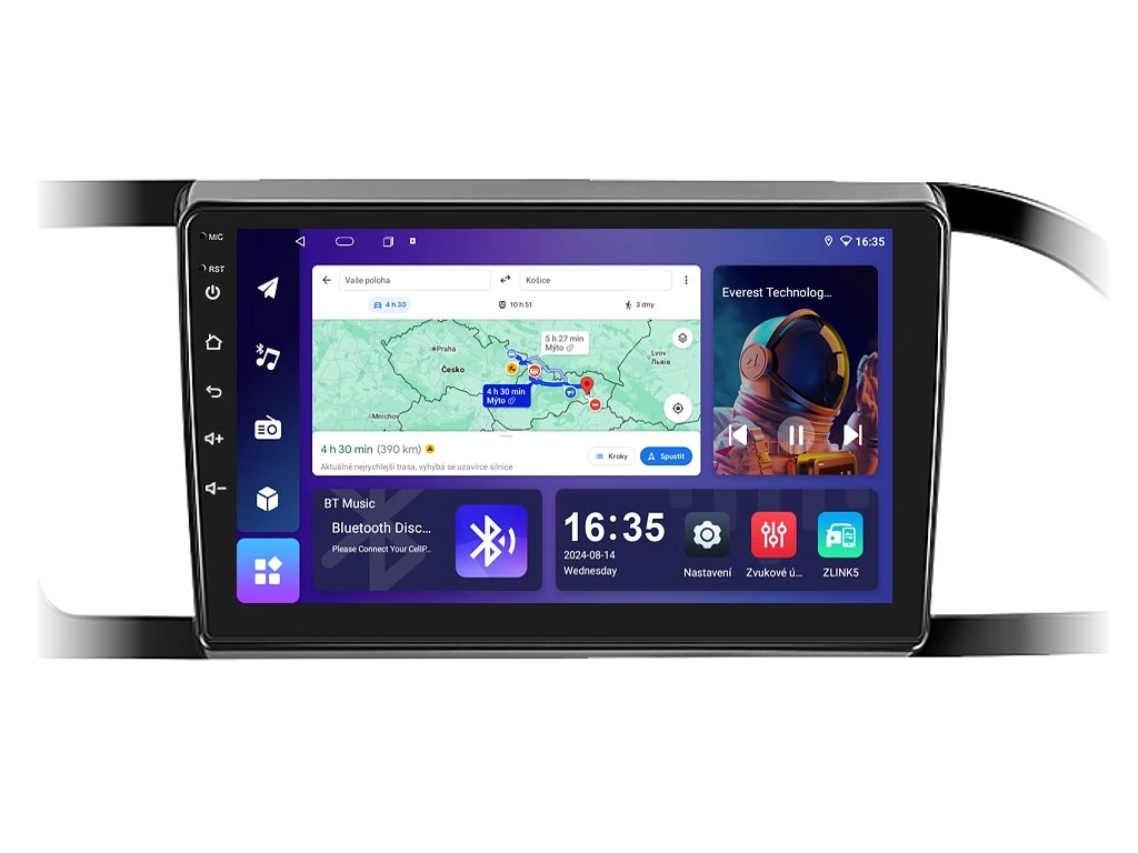 ISUDAR 2DIN AUTORÁDIO T68B-IEV57 ANDROID, SEAT LEON III