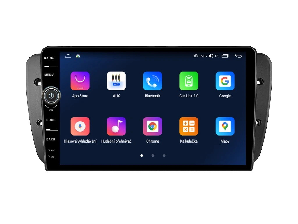 EVEREST 2DIN AUTORÁDIO EVE24 ANDROID, SEAT IBIZA