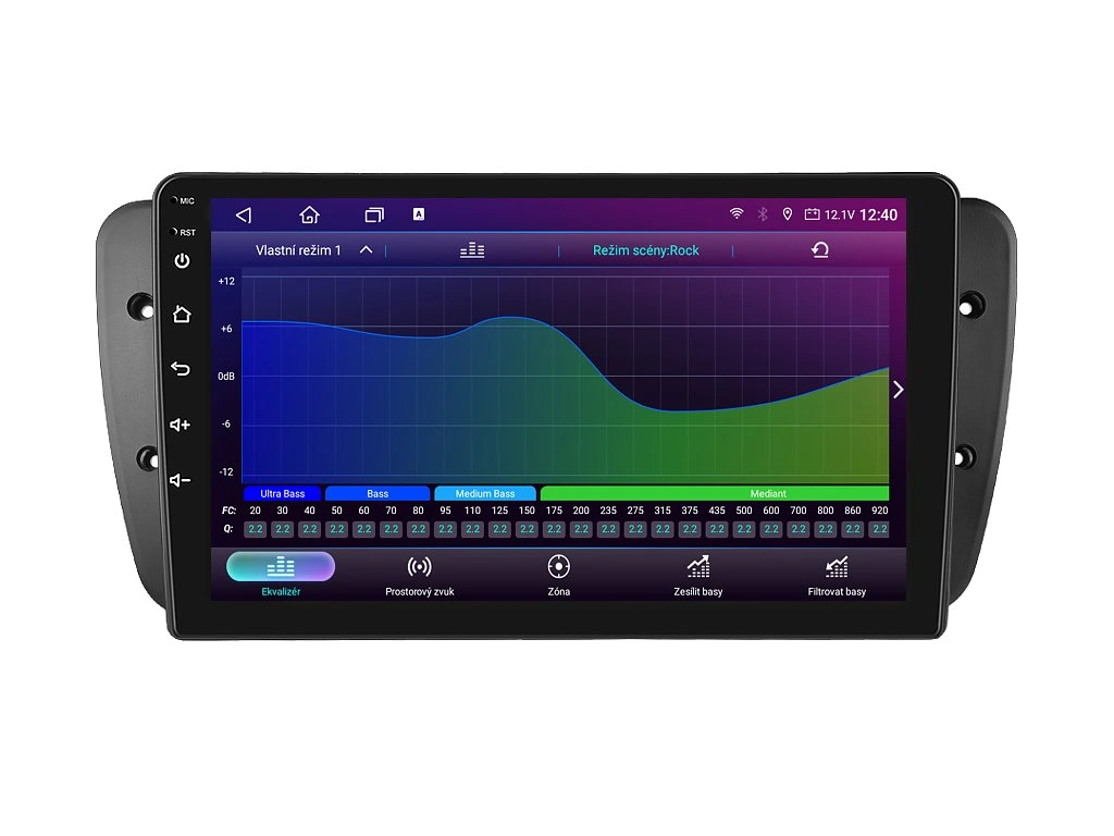 ISUDAR 2DIN AUTORÁDIO T72-IEV112 ANDROID, SEAT IBIZA