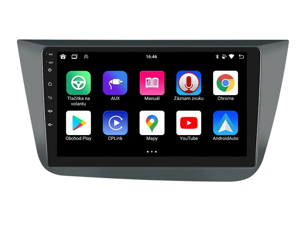 BMODE 2DIN AUTORÁDIO BEV09 ANDROID, SEAT ALTEO / TOLEDO