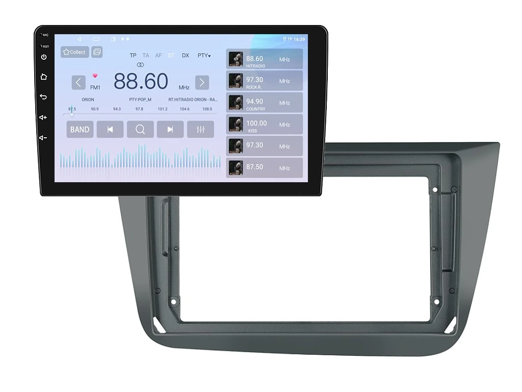 ISUDAR 2DIN AUTORÁDIO T68B-IEV06 ANDROID, SEAT ALTEA / TOLEDO