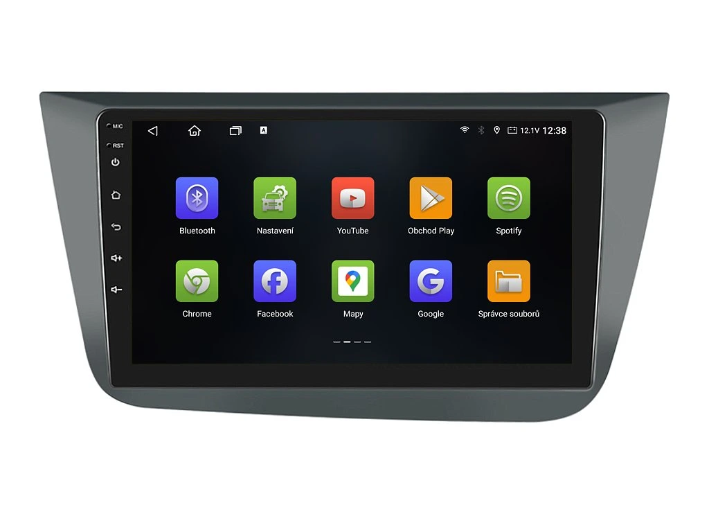 ISUDAR 2DIN AUTORÁDIO T72-IEV29 ANDROID, SEAT ALTEA / TOLEDO