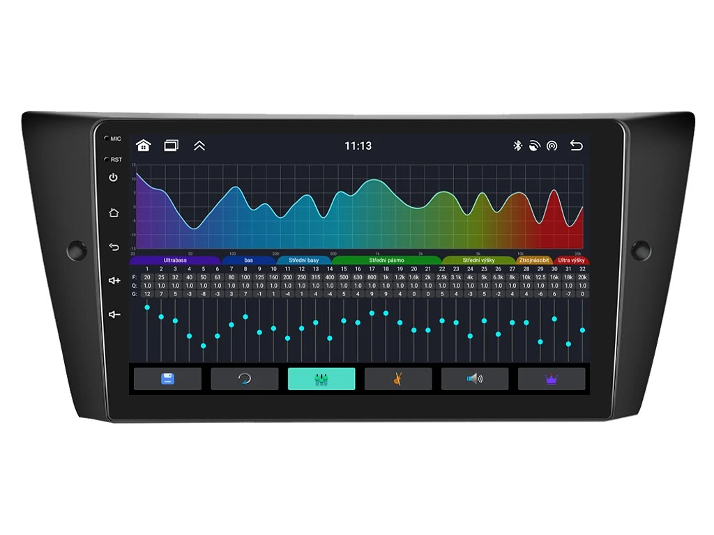BMODE 2DIN AUTORÁDIO BEV13 ANDROID, BMW E90 / E91 / E92 / E93