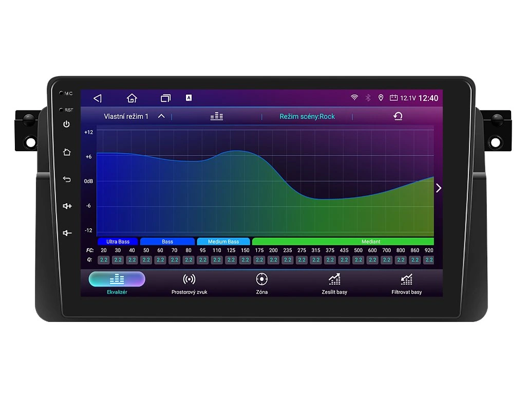 ISUDAR 2DIN AUTORÁDIO T72-IEV84 ANDROID, BMW E46