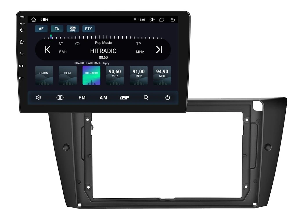 XTRONS 2DIN AUTORÁDIO IAP12-XEV31 ANDROID, BMW E90 / E91 / E92 / E93