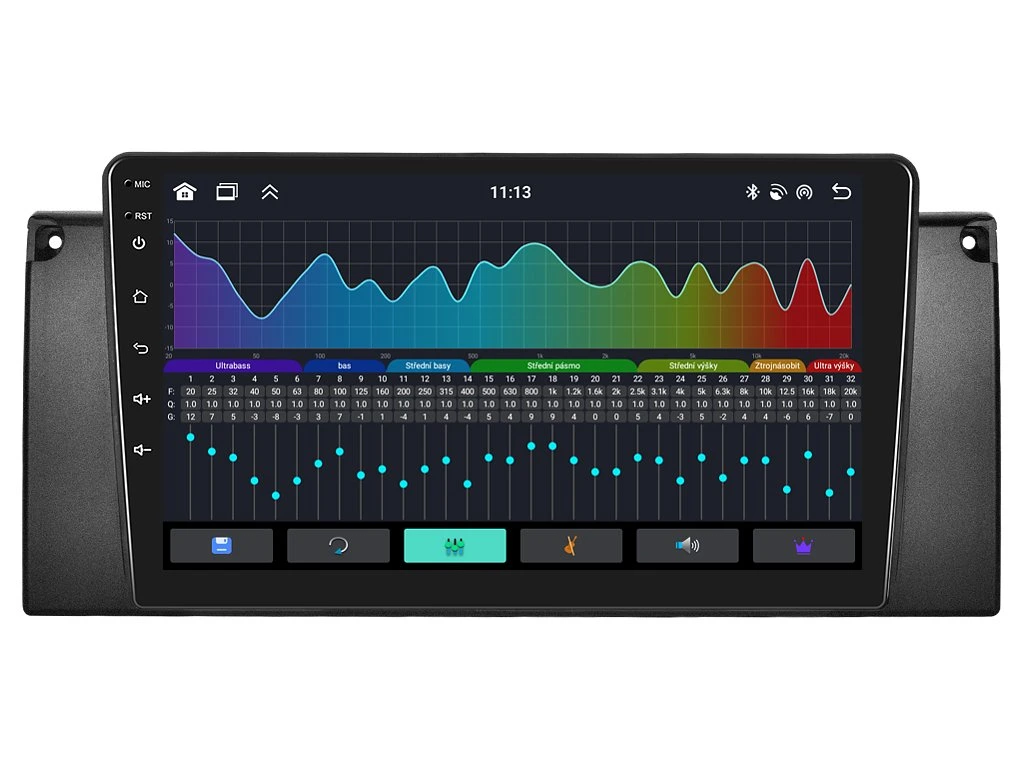 BMODE 2DIN AUTORÁDIO BEV14 ANDROID, BMW E39 / X5 E53