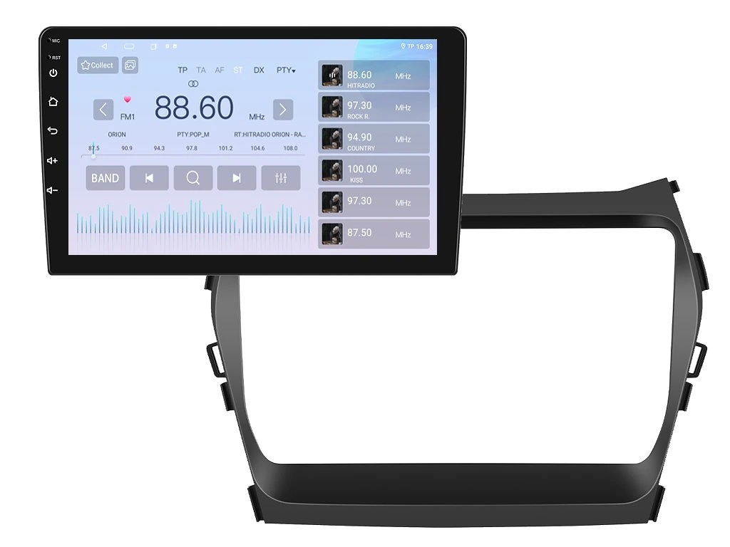 ISUDAR 2DIN AUTORÁDIO T68B-IEV56 ANDROID, HYUNDAI SANTA FE IX45