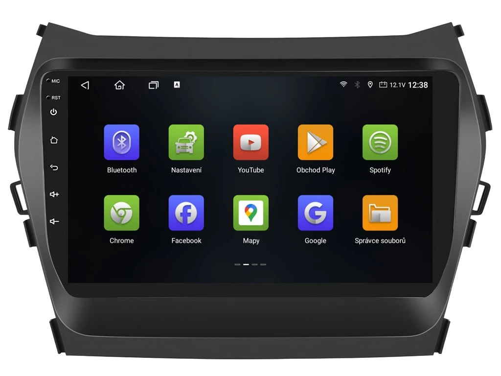 ISUDAR 2DIN AUTORÁDIO T72-IEV70 ANDROID, HYUNDAI SANTA FE IX45