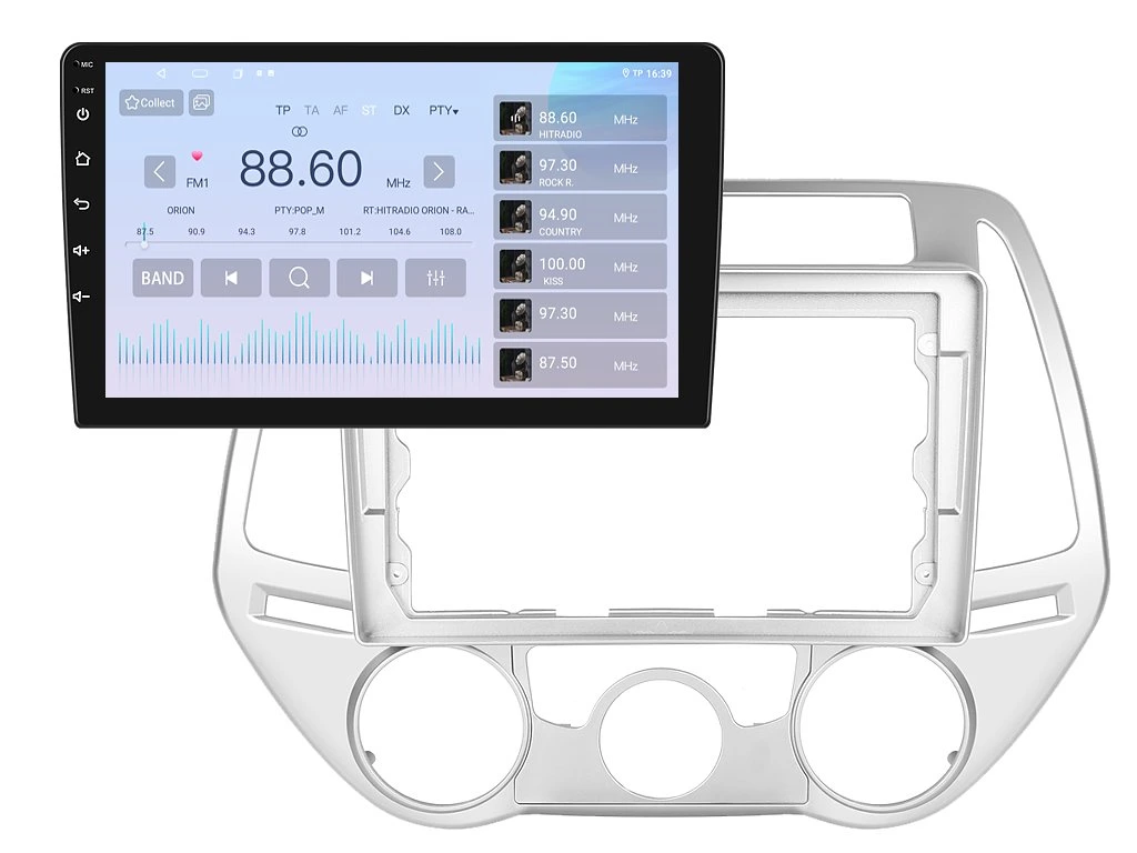 ISUDAR 2DIN AUTORÁDIO T68B-IEV45 ANDROID, HYUNDAI I20