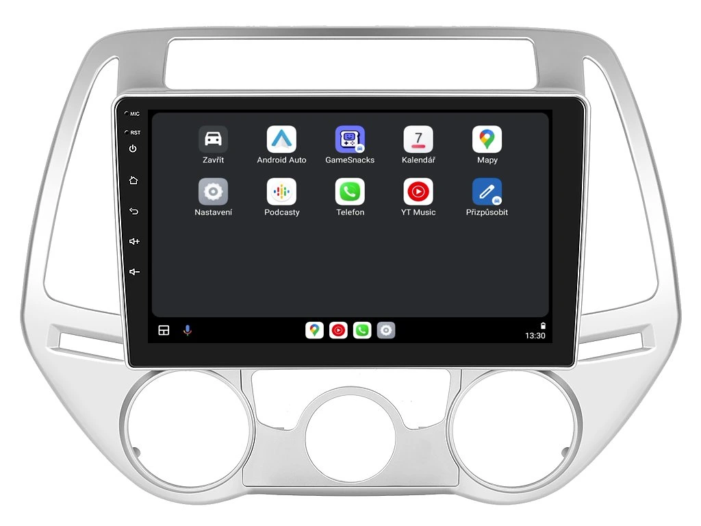 XTRONS 2DIN AUTORÁDIO IQP-XEV45 ANDROID, HYUNDAI I20