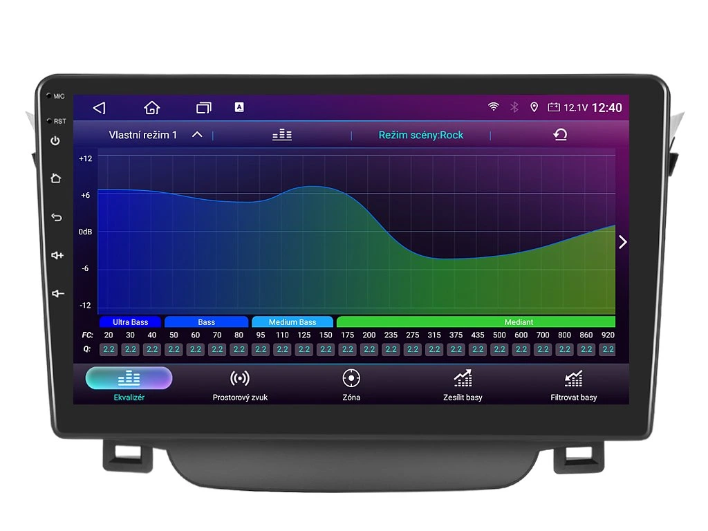 ISUDAR 2DIN AUTORÁDIO T72-IEV51 ANDROID, HYUNDAI I30