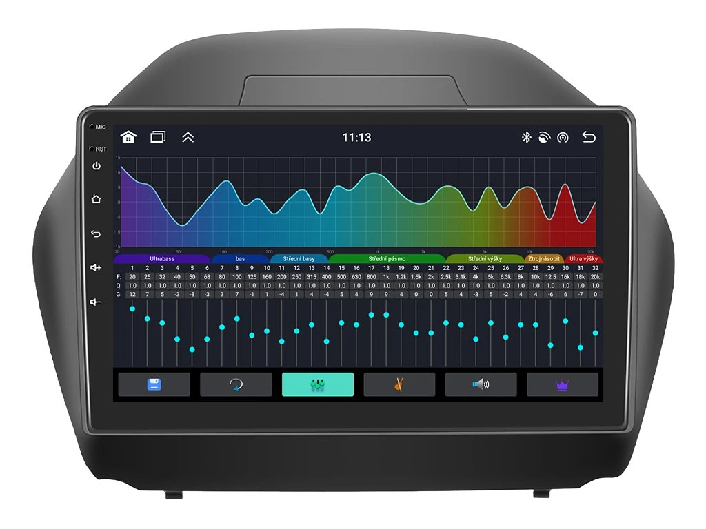 BMODE 2DIN AUTORÁDIO BEX36 ANDROID, HYUNDAI IX35