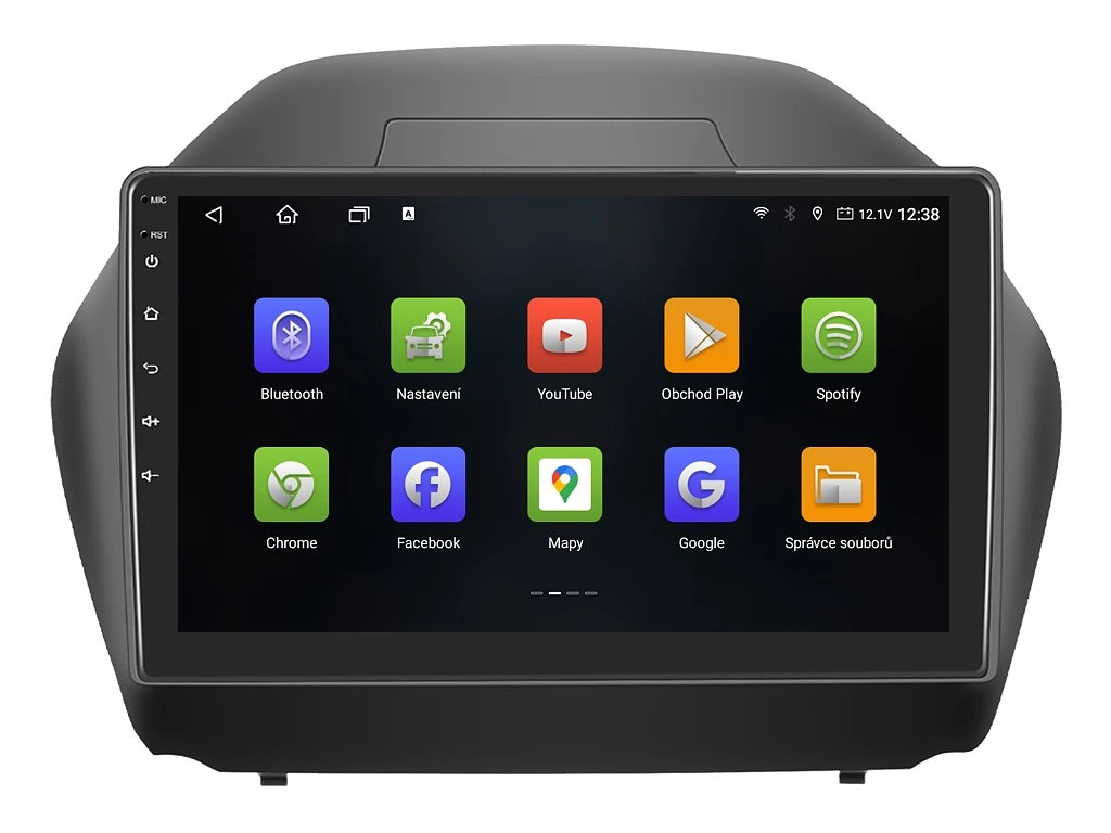 ISUDAR 2DIN AUTORÁDIO T72-IEV39 ANDROID, HYUNDAI IX35