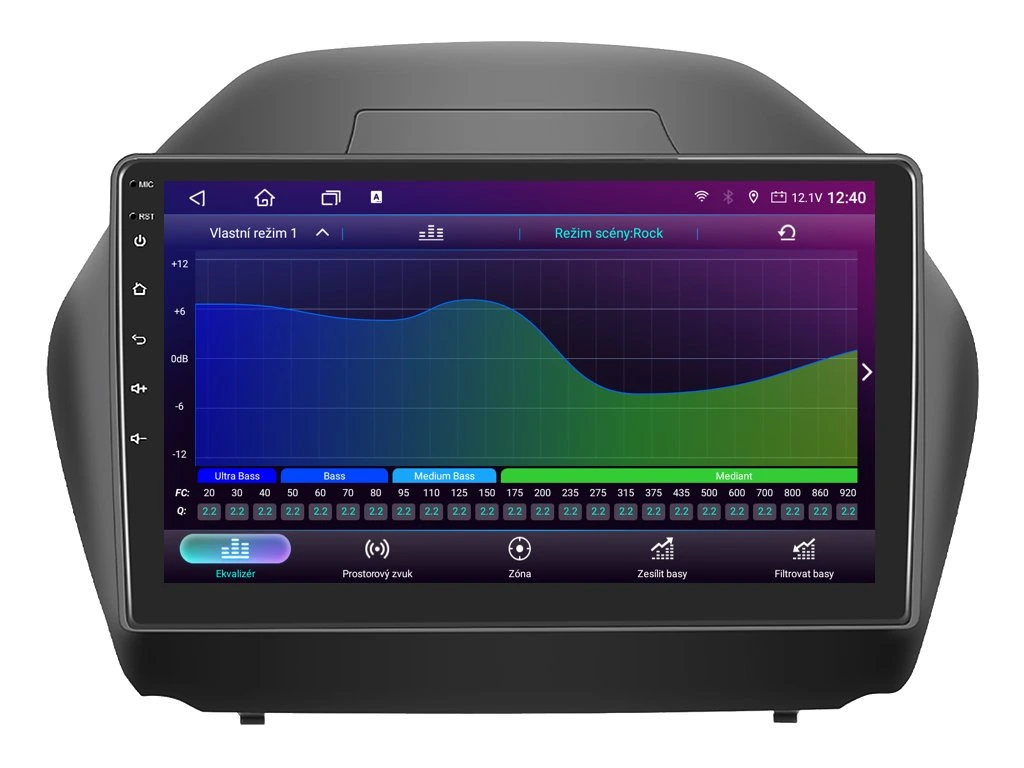 ISUDAR 2DIN AUTORÁDIO T75-IEV40 ANDROID, HYUNDAI IX35