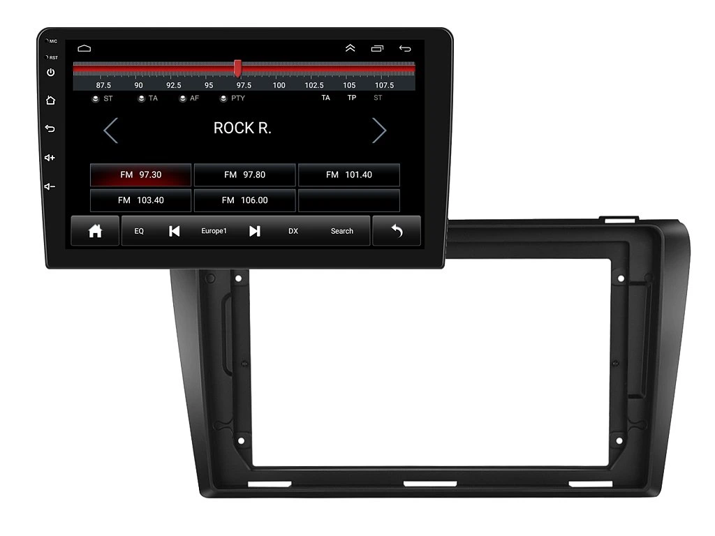 PODOFO 2DIN AUTORÁDIO PEV50 ANDROID, MAZDA 3 - I. GENERACE