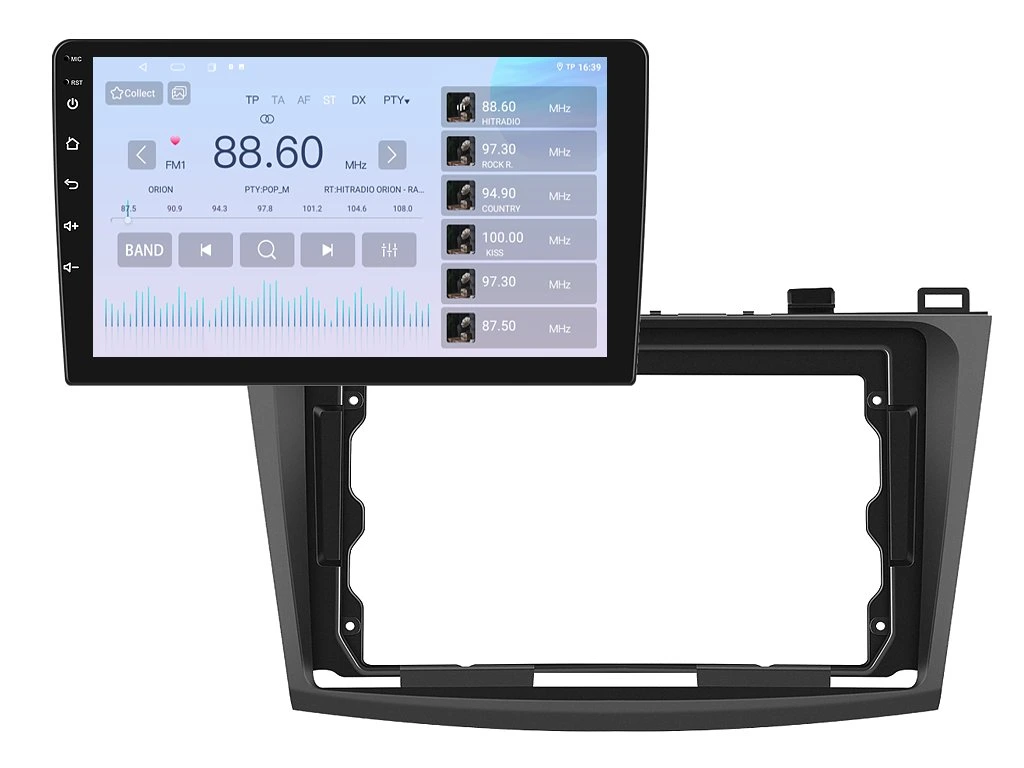 ISUDAR 2DIN AUTORÁDIO T68B-IEV24 ANDROID, MAZDA 3 - II. GENERACE