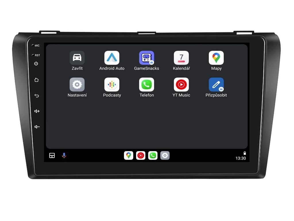 XTRONS 2DIN AUTORÁDIO IQP-XEV18 ANDROID, MAZDA 3 - I. GENERACE