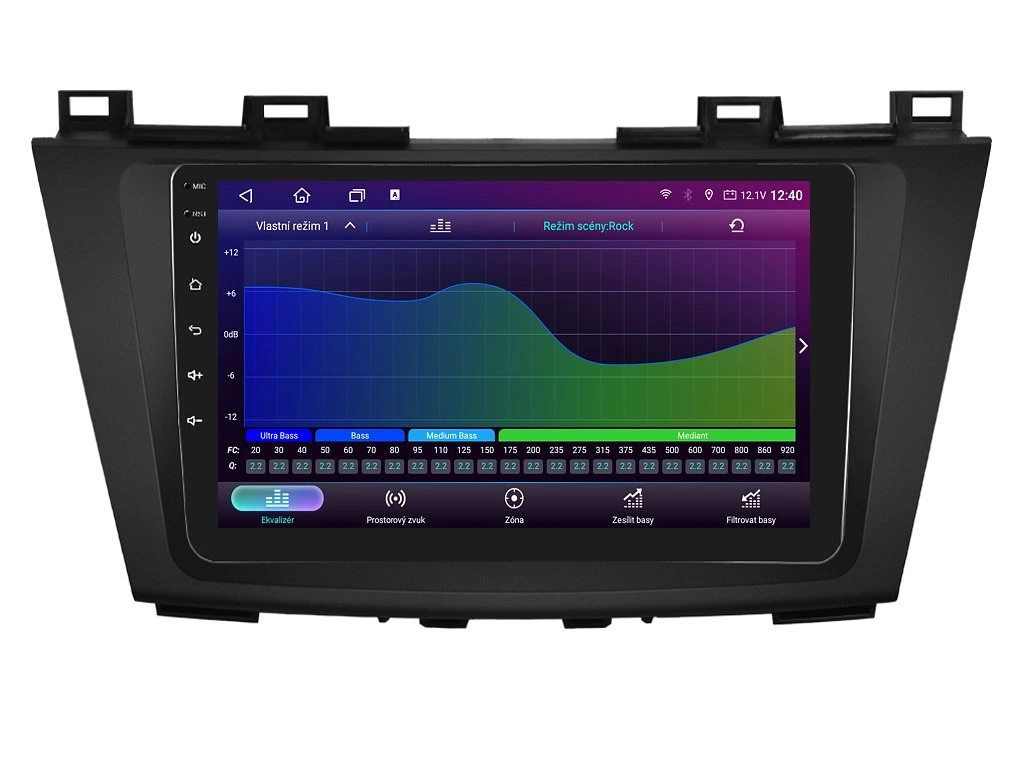 ISUDAR 2DIN AUTORÁDIO T72-IEV101 ANDROID, MAZDA 5 - II. GENERACE