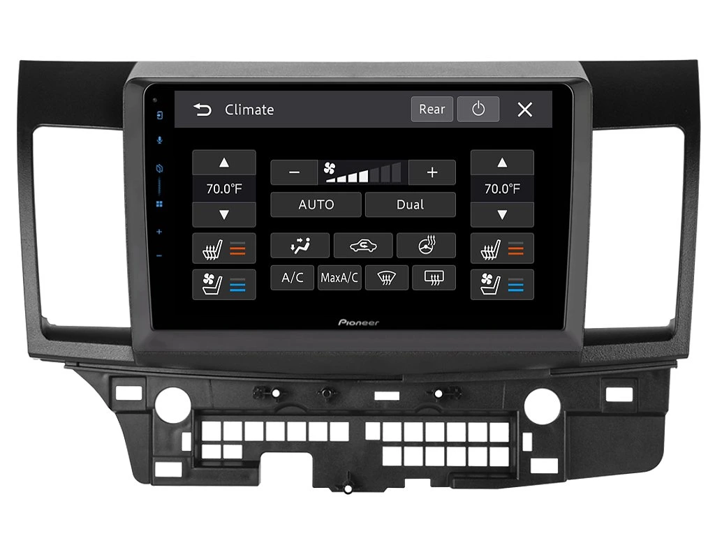PIONEER 2DIN AUTORÁDIO SPH-PF97BT, MITSUBISHI LANCER VIII