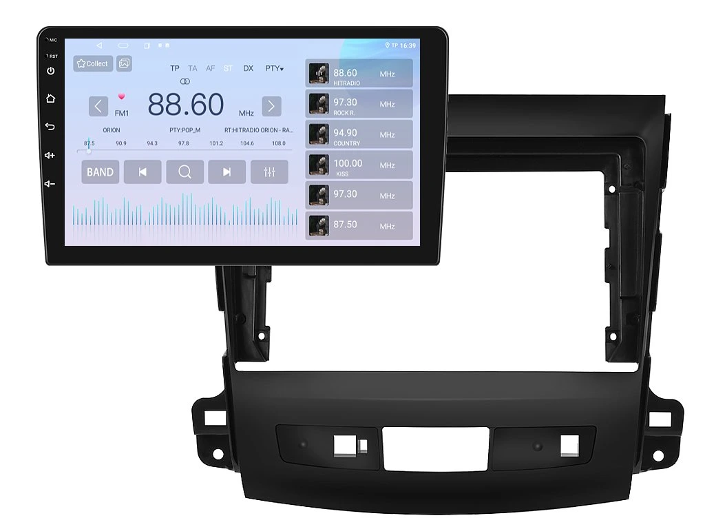 ISUDAR 2DIN AUTORÁDIO T68B-IEV39 ANDROID, MITSUBISHI OUTLANDER II / CITROEN C-CROSSER / PEUGEOT 4007