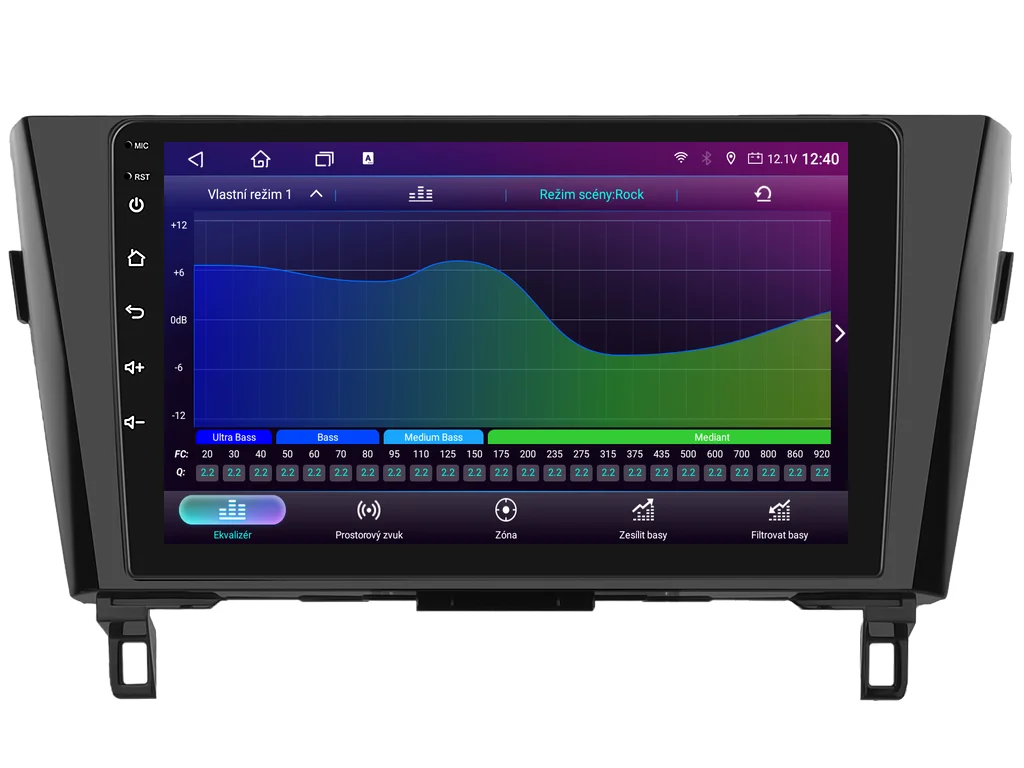 ISUDAR 2DIN AUTORÁDIO T72-IEV164 ANDROID, NISSAN QASHQAI II / X-TRAIL III