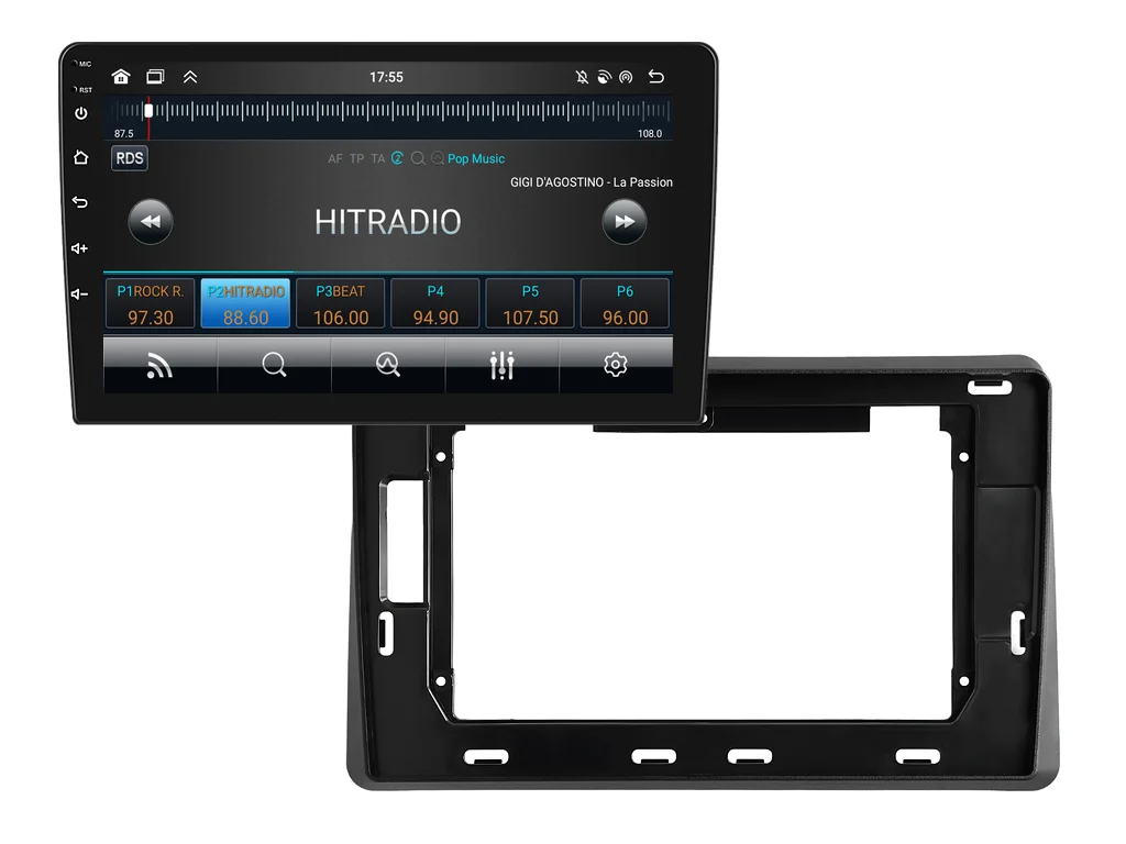BMODE 2DIN AUTORÁDIO BEV208 ANDROID, RENAULT MASTER III, OPEL MOVANO B, NISSAN NV400