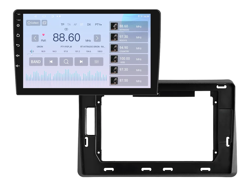 ISUDAR 2DIN AUTORÁDIO T68B-IEV208 ANDROID, RENAULT MASTER III, OPEL MOVANO B, NISSAN NV400