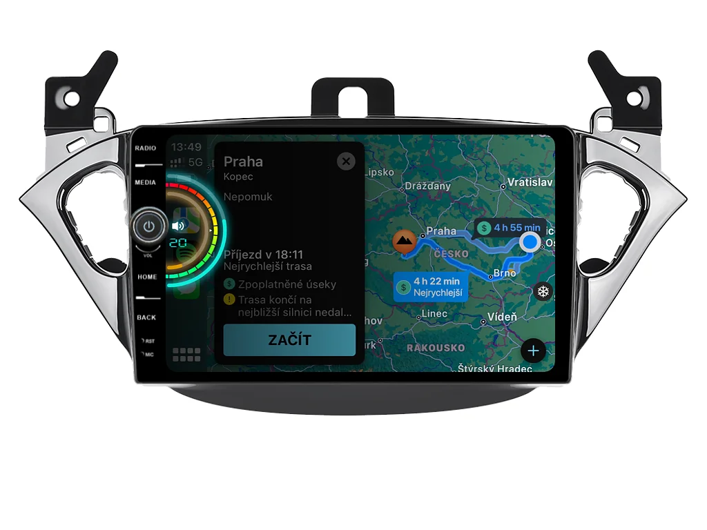 EVEREST 2DIN AUTORÁDIO EVE44 ANDROID, OPEL ADAM / CORSA