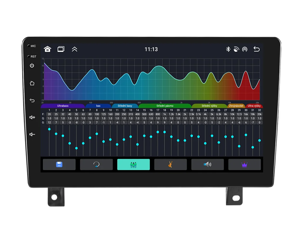 BMODE 2DIN AUTORÁDIO BEX35 ANDROID, OPEL ASTRA