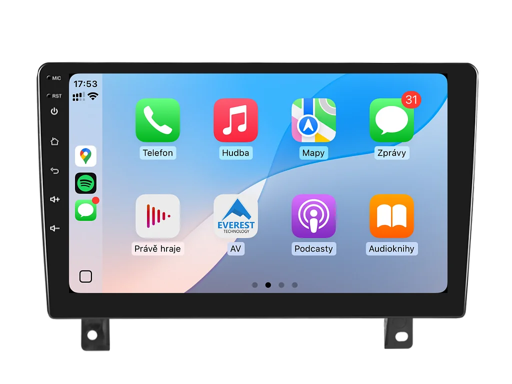 ISUDAR 2DIN AUTORÁDIO T72-IEV43 ANDROID, OPEL ASTRA