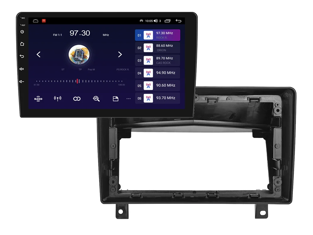 EVEREST 2DIN AUTORÁDIO EVT45 ANDROID, OPEL ASTRA