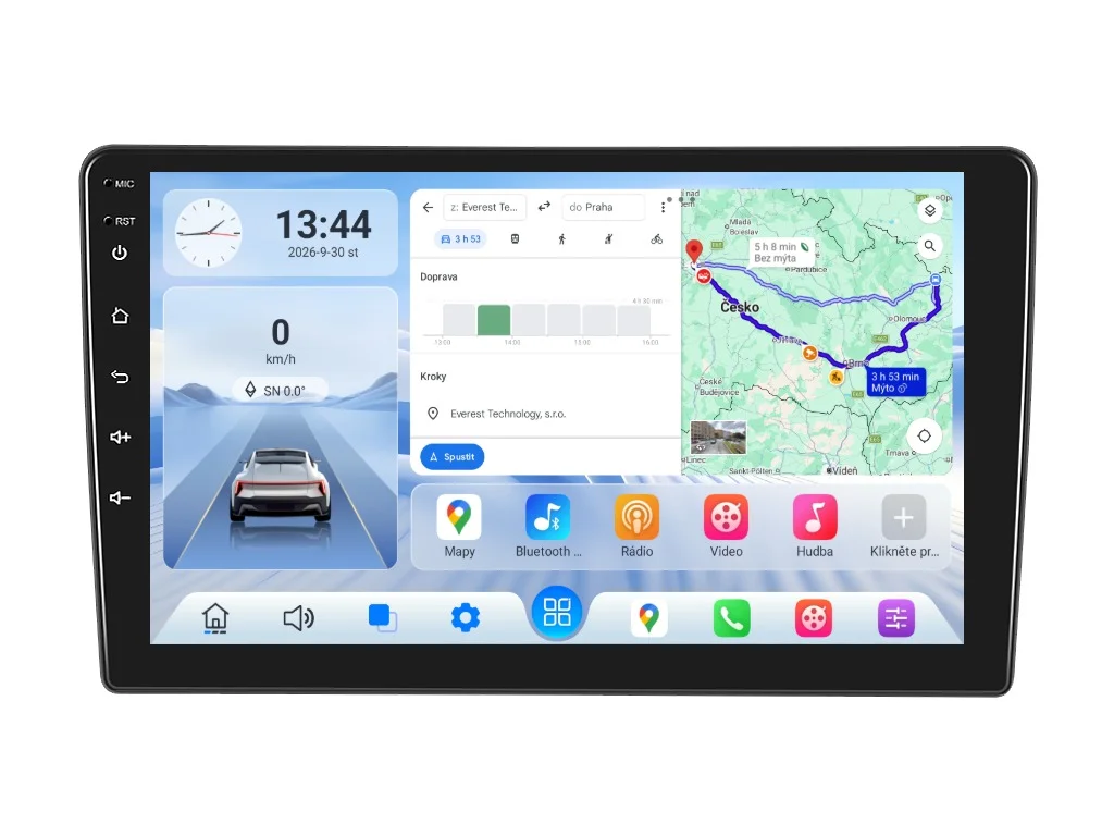 ISUDAR 2DIN AUTORÁDIO Q74X-IEV107 ANDROID, OPEL ASTRA / ANTARA / ZAFIRA