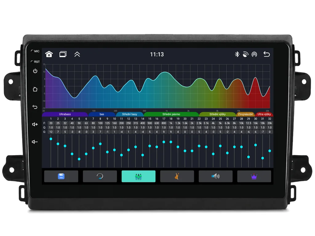 BMODE 2DIN AUTORÁDIO BEV200 ANDROID, FIAT DUCATO 2021+