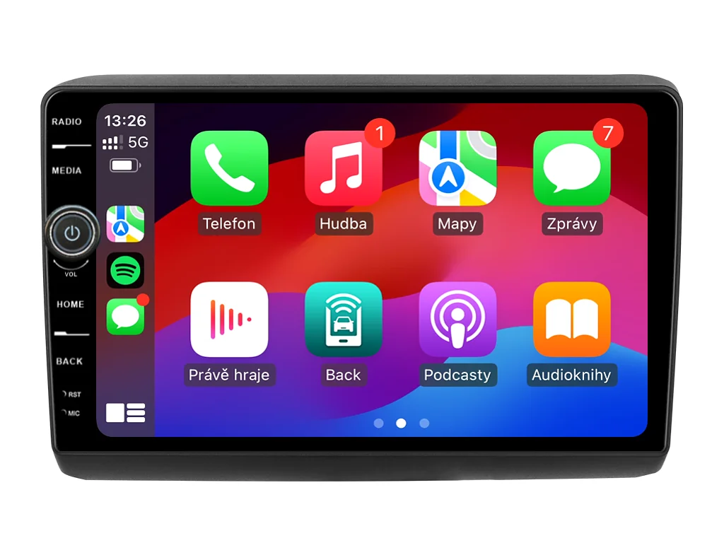 EVEREST 2DIN AUTORÁDIO EVE53 ANDROID, FIAT DUCATO / PEUGEOT BOXER II / CITROEN JUMPER II