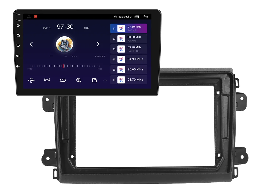 EVEREST 2DIN AUTORÁDIO EVT200 ANDROID, FIAT DUCATO 2021+