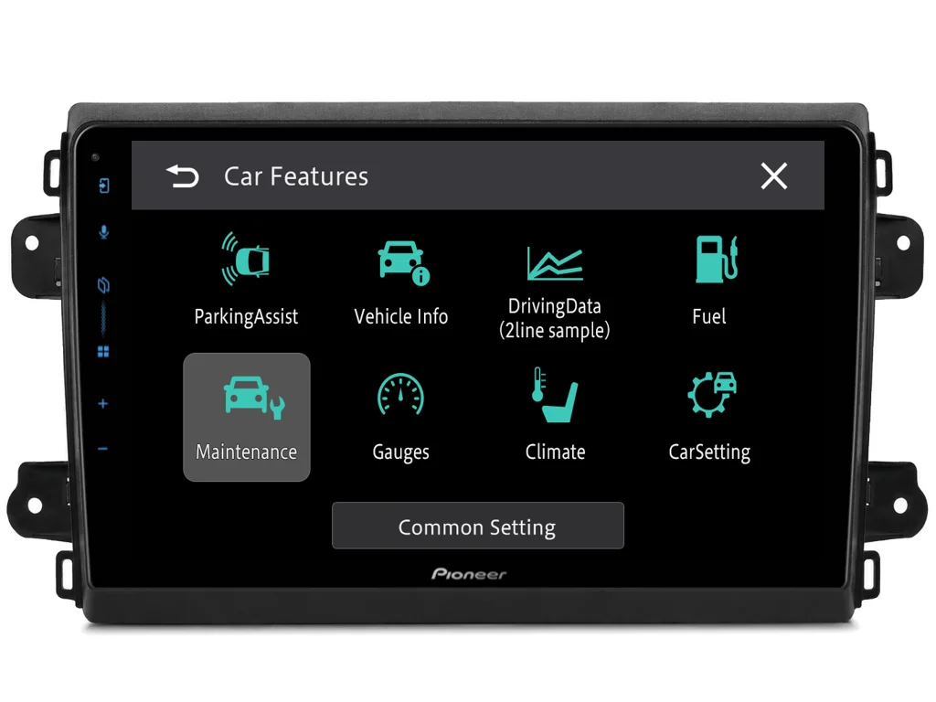 PIONEER 2DIN AUTORÁDIO SPH-PF97BT, FIAT DUCATO 2021+