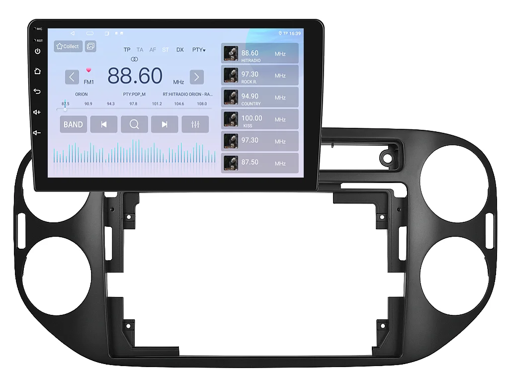 ISUDAR 2DIN AUTORÁDIO T68B-IEV66 ANDROID, VOLKSWAGEN TIGUAN I