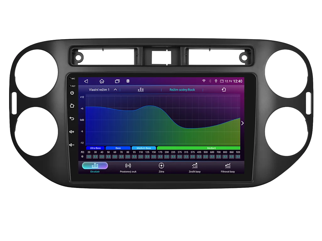 ISUDAR 2DIN AUTORÁDIO T72-IEV130 ANDROID, VOLKSWAGEN TIGUAN I