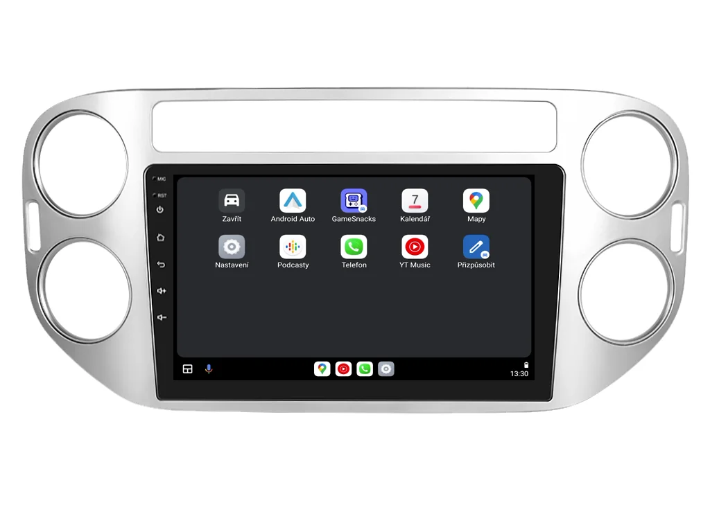 XTRONS 2DIN AUTORÁDIO IQP-XEV05 ANDROID, VOLKSWAGEN TIGUAN