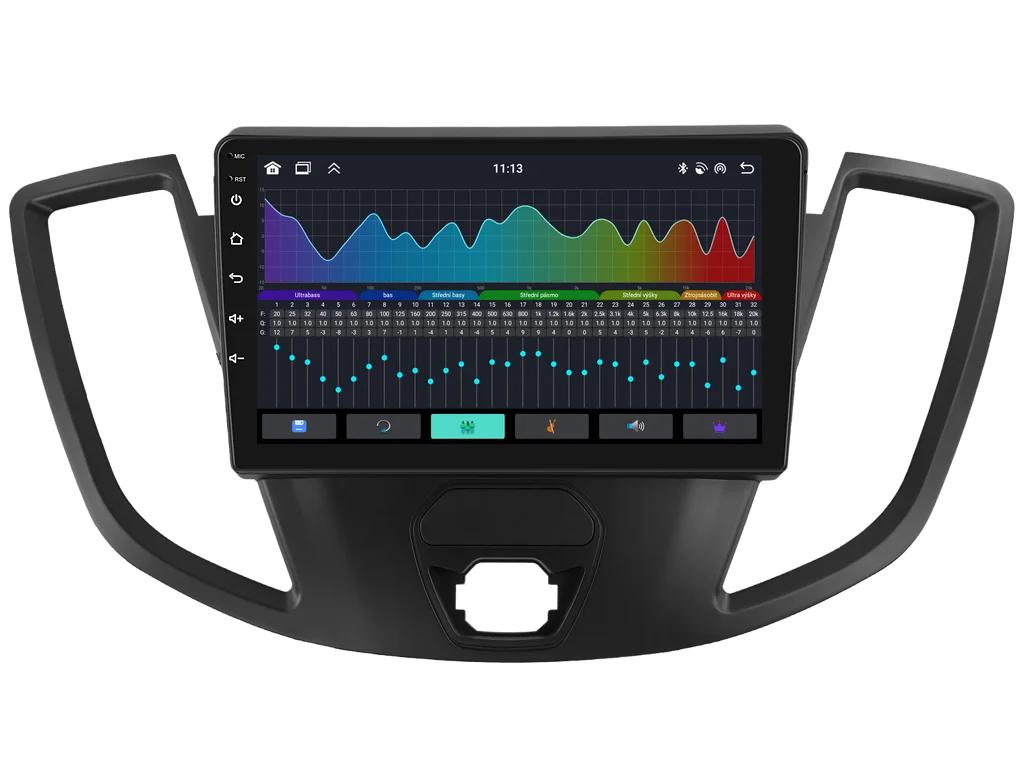BMODE 2DIN AUTORÁDIO BEV213 ANDROID, FORD TRANSIT VIII