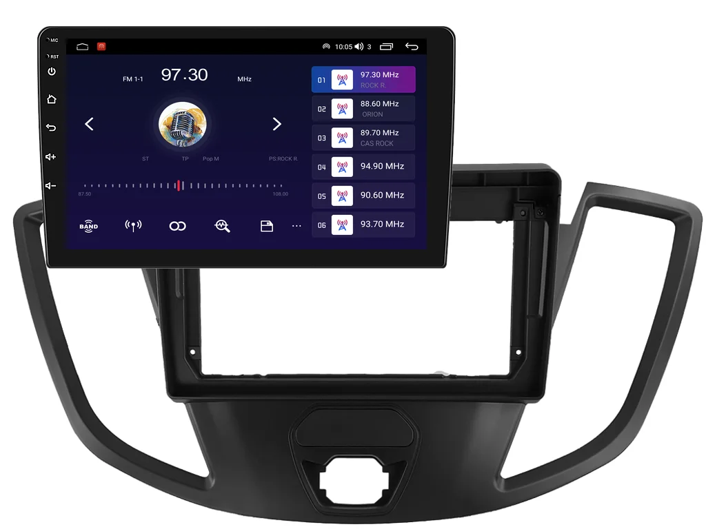 EVEREST 2DIN AUTORÁDIO EVT213 ANDROID, FORD TRANSIT VIII