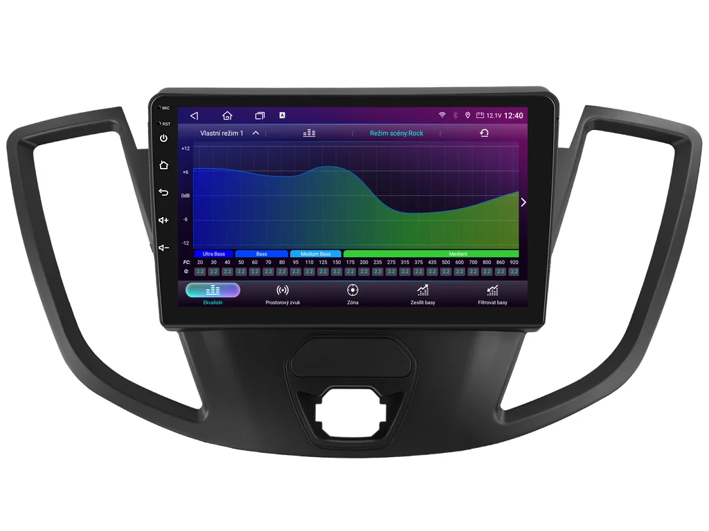 ISUDAR 2DIN AUTORÁDIO T75-IEV213 ANDROID, FORD TRANSIT VIII